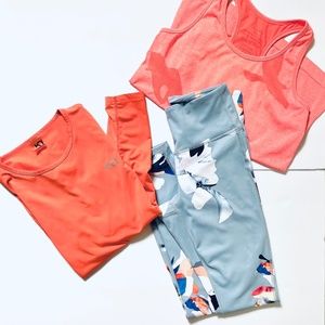 Athleisure bundle Oiselle, Athleta, Kari Traa